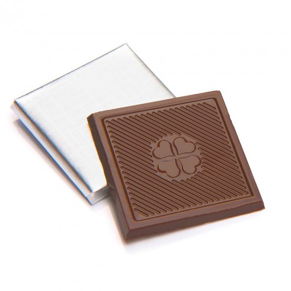 Melodi Çikolata Yaldızlı Sütlü Madlen Gümüş 2.5 KG - 2