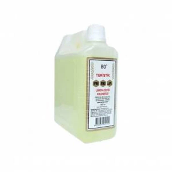 Pereja Limon Çiçeği Kolonyası 1000ml 80 Derece