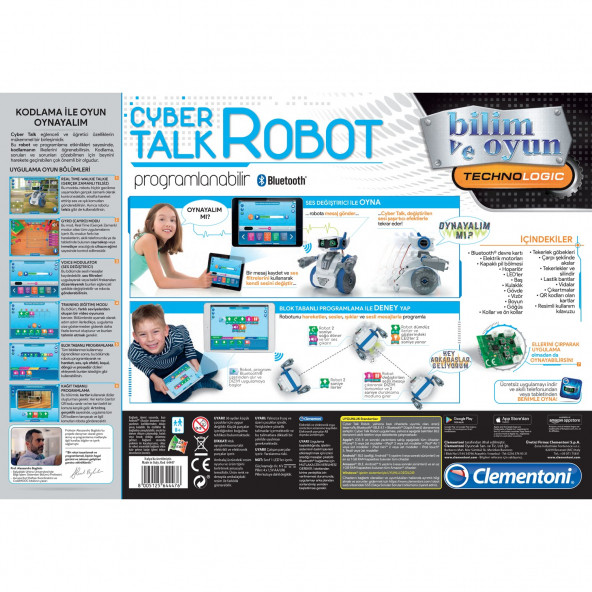 Clementoni Robotik Laboratuvarı - Cyber Talk Robot - 4