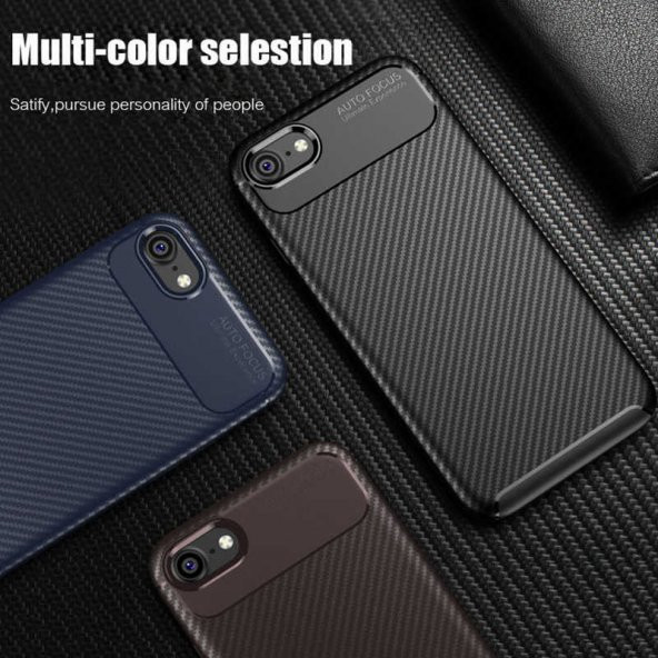 Apple iPhone SE 2022 Kılıf Zore Negro Silikon Kapak - 3