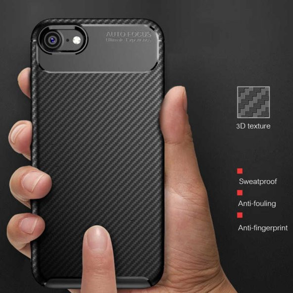 Apple iPhone SE 2022 Kılıf Zore Negro Silikon Kapak - 6