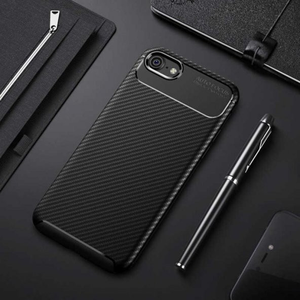 Apple iPhone SE 2022 Kılıf Zore Negro Silikon Kapak - 8