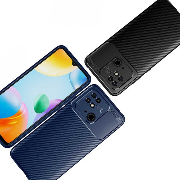 Xiaomi Redmi 10C Kılıf Zore Negro Silikon Kapak - 7