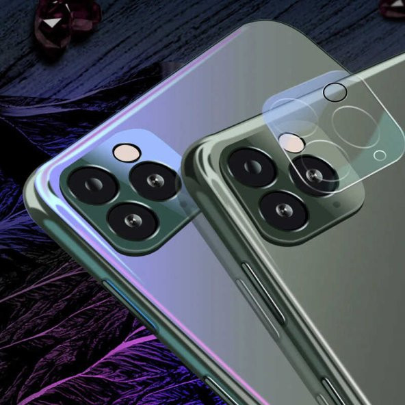Apple iPhone 12 Pro Zore Kamera Lens Koruyucu Cam Filmi - 4