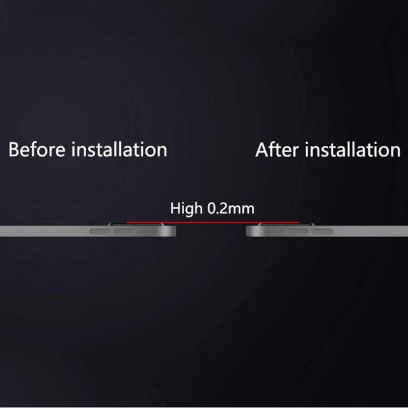 Apple iPad Pro 11 2020 (2.Nesil) Zore Kamera Lens Koruyucu Cam - 6