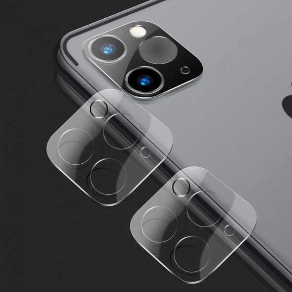 Apple iPad Pro 11 2020 (2.Nesil) Zore Kamera Lens Koruyucu Cam - 10