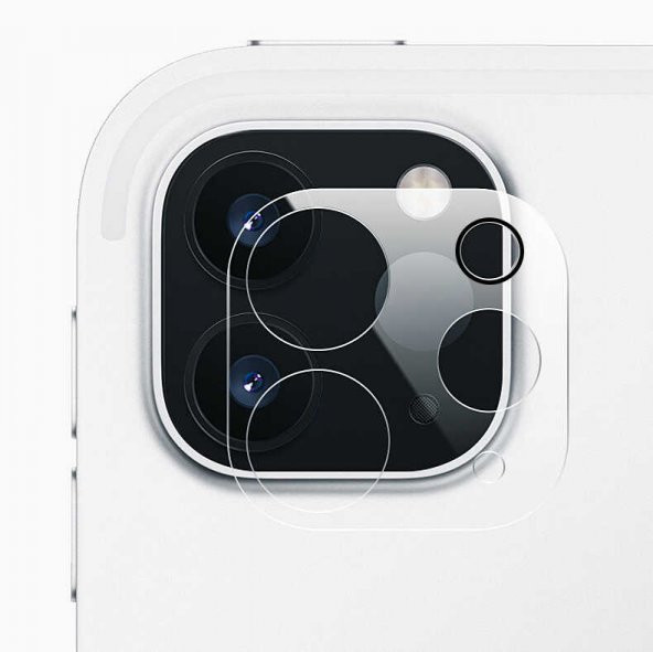 Apple iPad Pro 11 2020 (2.Nesil) Zore Kamera Lens Koruyucu Cam - 11