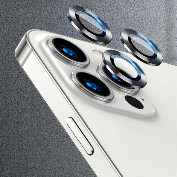 Apple iPhone 13 Pro Max CL-07 Kamera Lens Koruyucu - 11