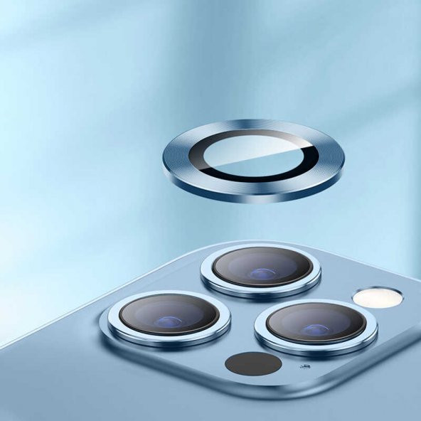 Apple iPhone 13 Pro Max CL-04 Kamera Lens Koruyucu - 9