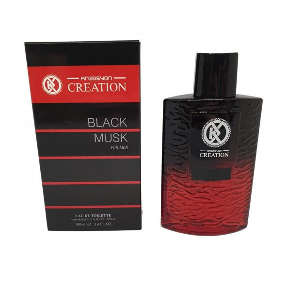 Kreasyon Black Musk (Roehas) EDT 100 ml Erkek Parfüm Yeni Seri - 2