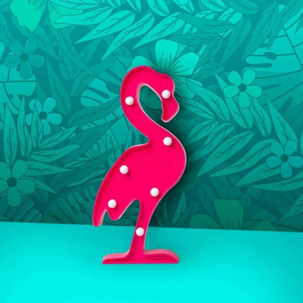 Petrix Flamingo Dekoratif Led Aydınlatma PD-11F