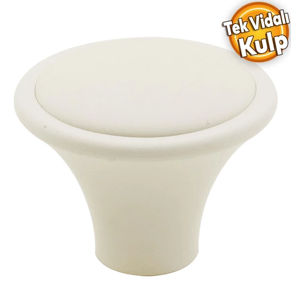 Nehir Düğme Mobilya Mutfak Dolap Dolabı Çekmece Kulpu Kulpları Kulbu Plastik Aytaşı Tek Vidalı Kulp