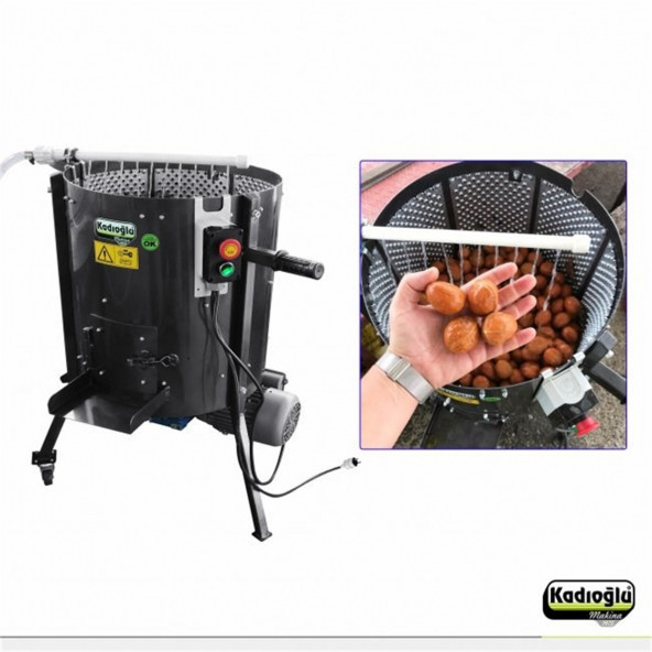 Kadıoğlu CKS80 Ev Tipi Ceviz Soyma Makinesi 80 litre - 2