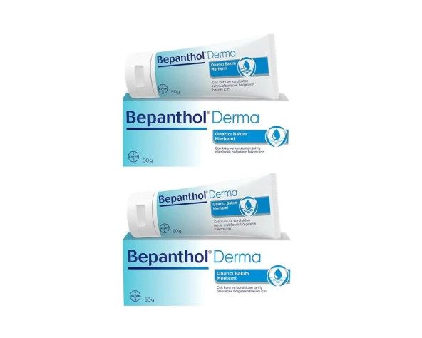 Bepanthol Derma Onarıcı Bakım Merhemi 50 Gr-2 ADET-SKT:04/2026