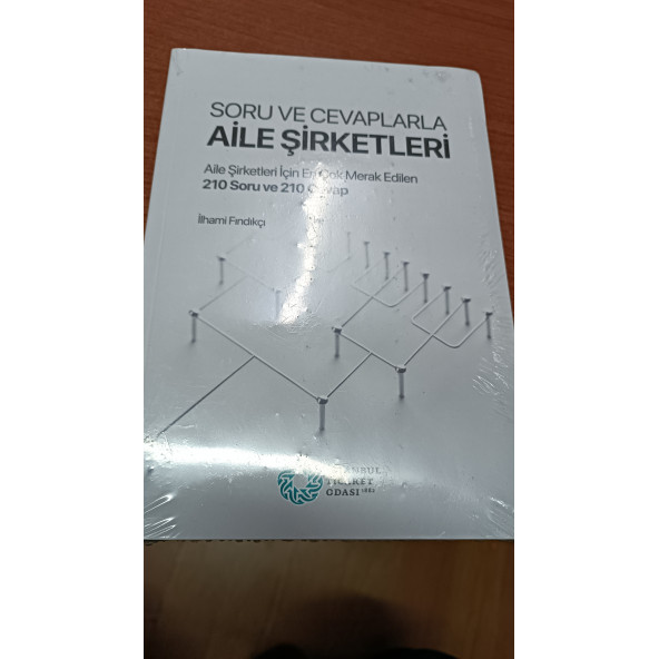 Soru ve Cevaplarla Aile Şirketleri İlhami Fındıkçı Kitapistanbul - 2