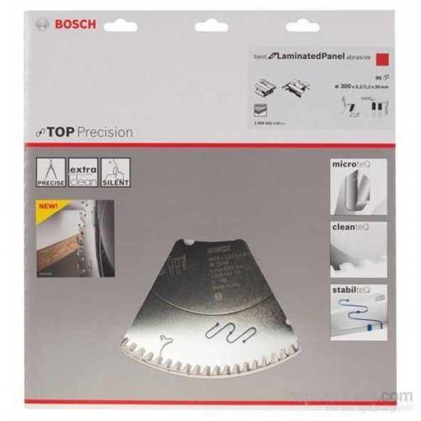 BOSCH BLP Daire Test.Bıç Abr 300*30 mm 96 D T 2.608.642.110