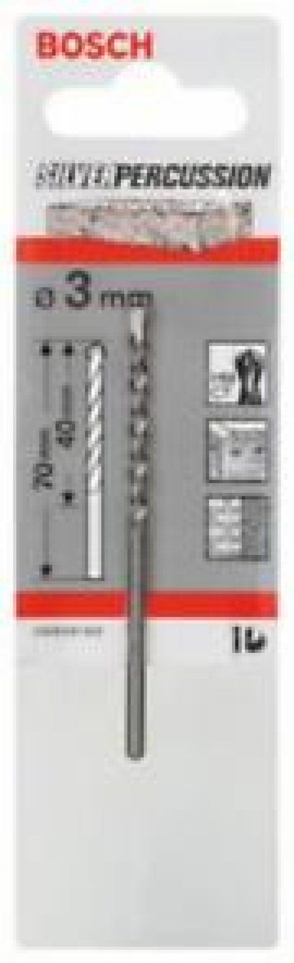 BOSCH CYL-3 Beton Matkap Ucu 3*70 mm 2.608.597.655 - 2