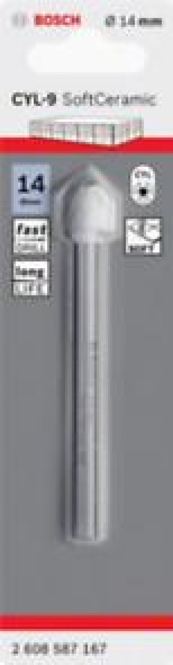 BOSCH CYL-9 Seramik Matkap Ucu 14*90 mm 2.608.587.167 - 2