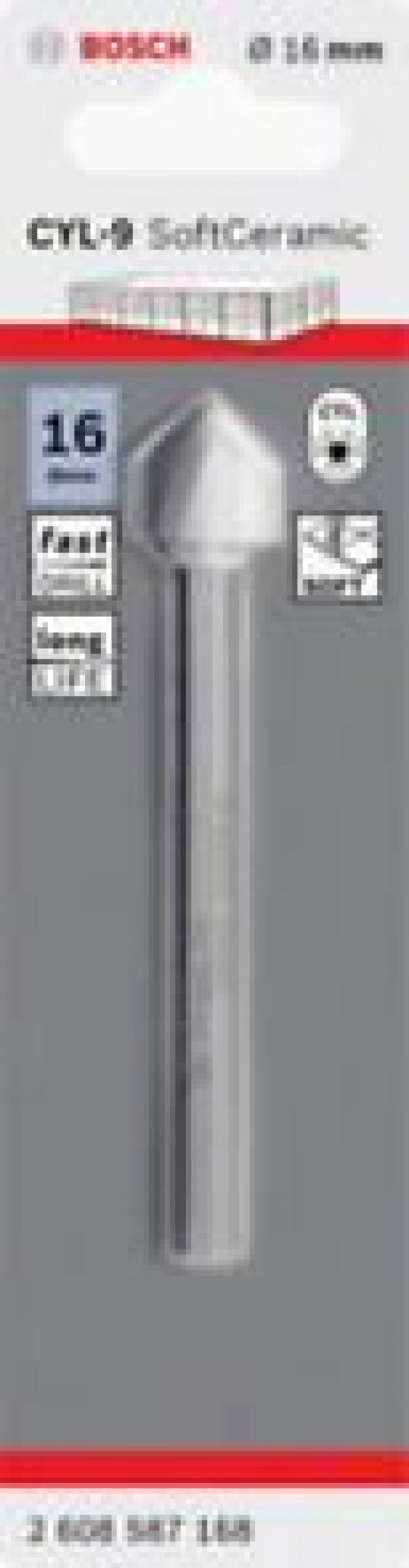 BOSCH CYL-9 Seramik Matkap Ucu 16*90 mm 2.608.587.168 - 2