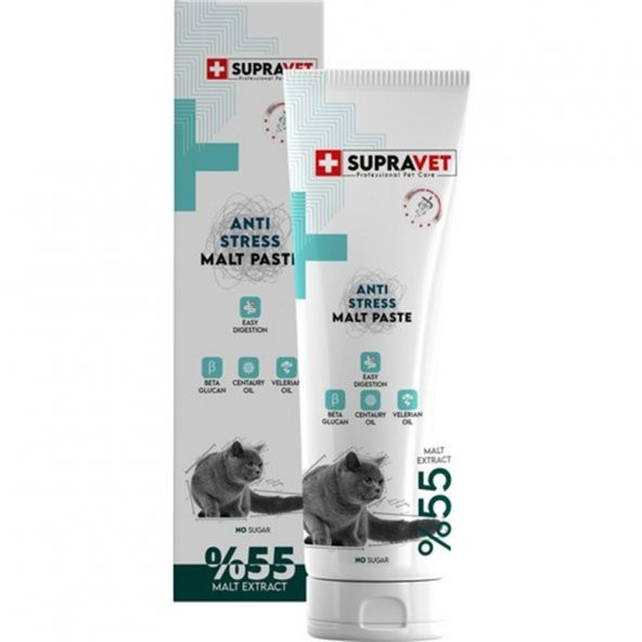 Supravet Anti Stress Malt Paste 100 Gr