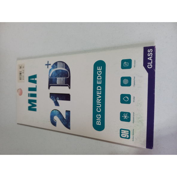 ASLANTİC XİAOMI REDMİ 9C 21D SİYAH CAM KORUYUCU