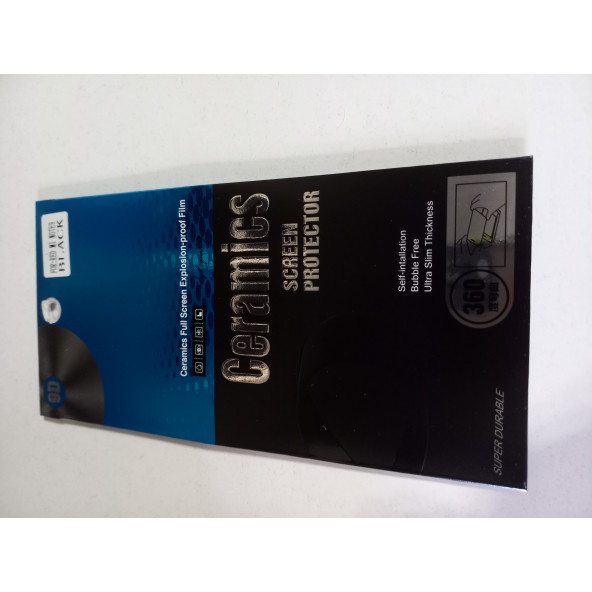 ASLANTİC XİAOMI NOTE 9 SİYAH 9D CAM KORUYUCU