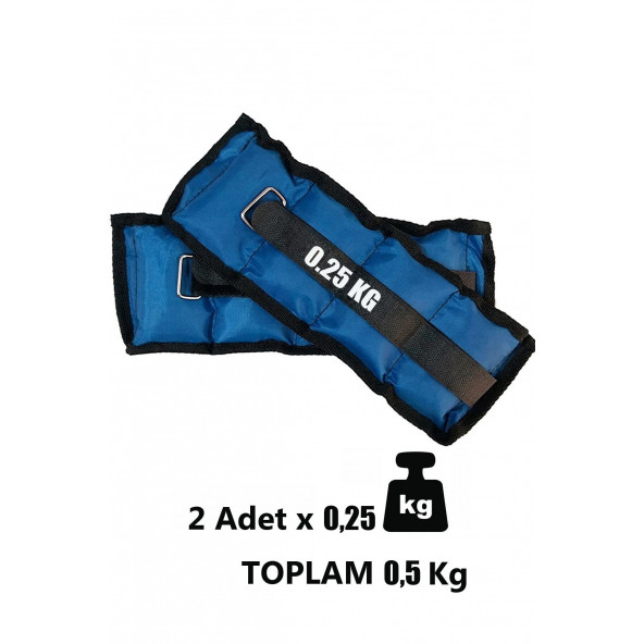 Spor Byfit 0.25 Kg x 2 Adet El veya Ayak Bileği Ağırlığı - 2