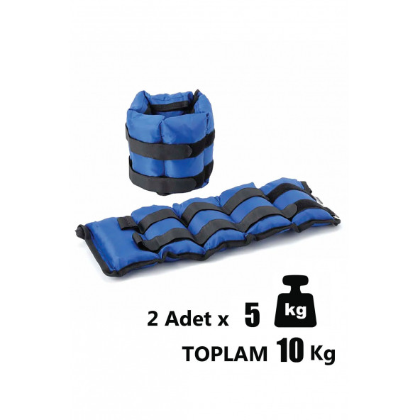 Spor Byfit 5 Kg x 2 Adet El veya Ayak Bileği Ağırlığı - 2