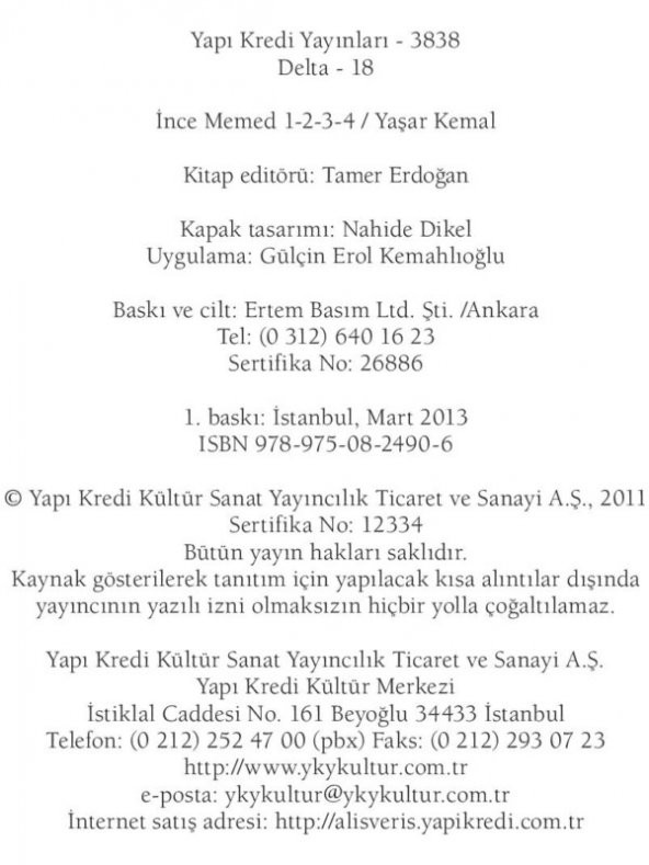 İNCE MEMED 1-2-3-4 (DELTA) - 3