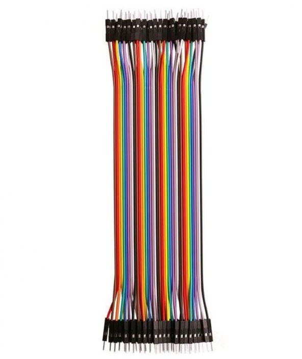 40 Adet Erkek-Erkek Jumper Kablo 20cm