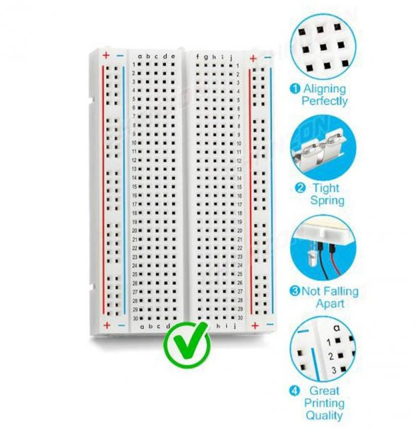 400 Pin Orta Boy Breadboard