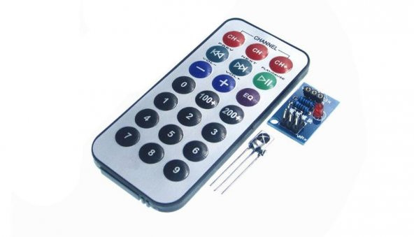 HX1838 IR Uzaktan Kumanda ve Alıcı Kit