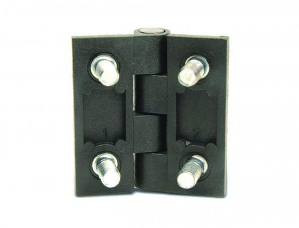 40x40 Kendinden Civatalı Menteşe(M5) Plastik - Resim 2