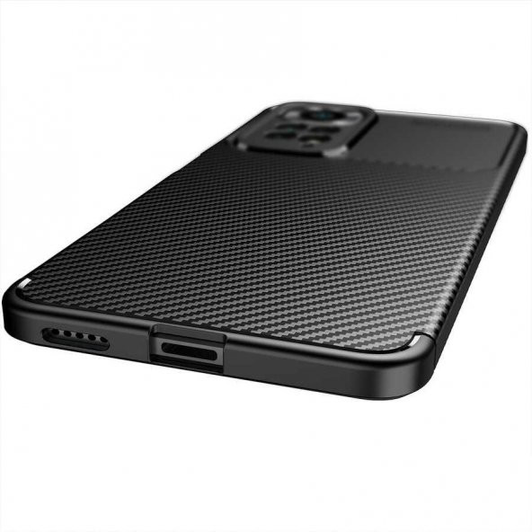 Xiaomi Redmi Note 11 Pro 5G Kılıf Antişok Carbon Regnor Silikon Kapak - 8