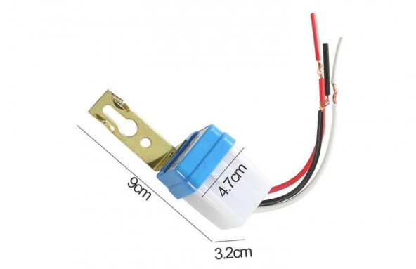 AS-10 Fotoselli Sensör Optik Anahtar - 220V 10A - Resim 2