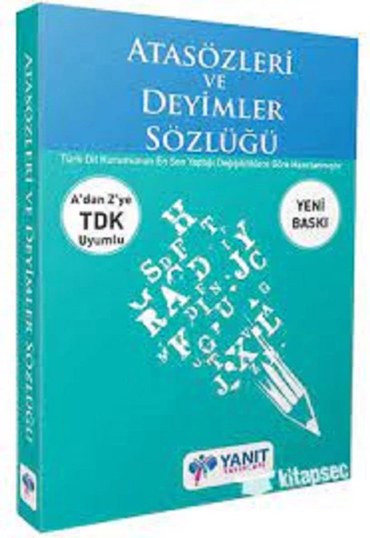 Yanıt Atasözleri Ve Deyimler Sözlüğü - Yeni