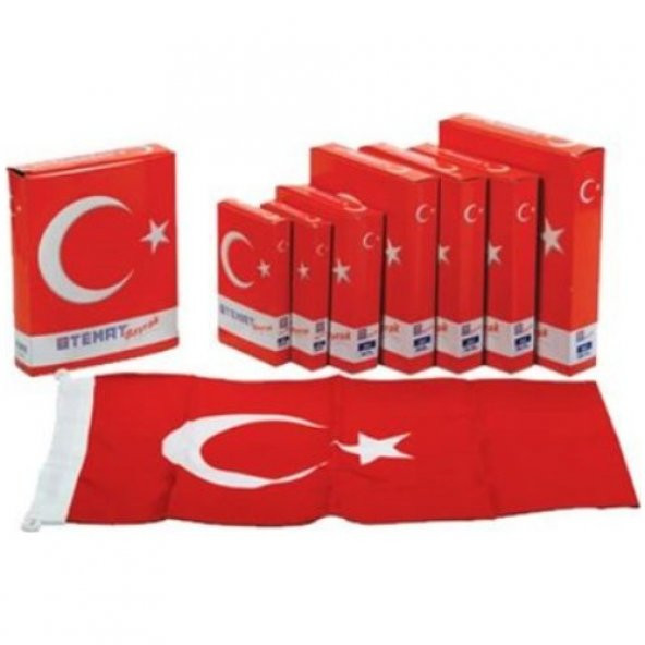 Temat Türk Bayrağı 100X150 cm