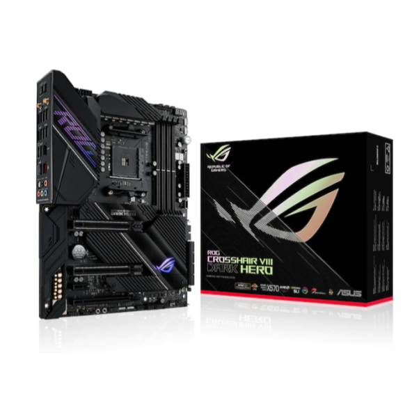 Asus ROG Crosshair VIII Dark Hero AMD X570 4866 MHz (OC) DDR4 Soket AM4 ATX Anakart