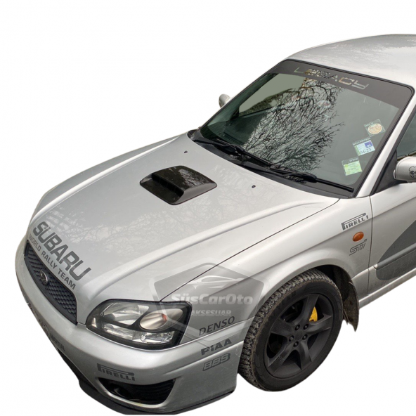 Üniversal Her Araca Uyumlu Geniş Kaput Üstü Havalandırma Izgarası Tavan Vent Air Scoop İthal 40 x 28 cm - 7