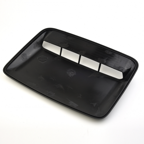 Üniversal Her Araca Uyumlu Geniş Kaput Üstü Havalandırma Izgarası Tavan Vent Air Scoop İthal 40 x 28 cm - 12