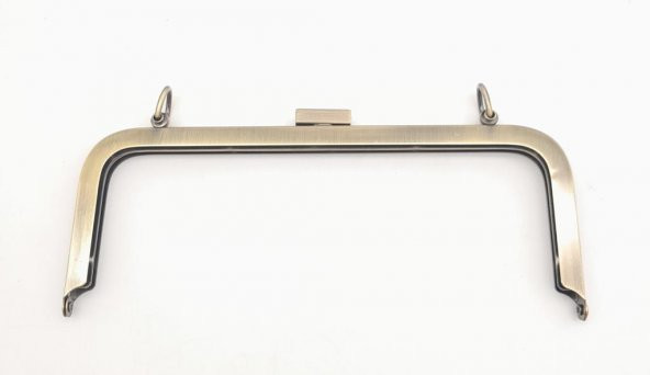 Angel Çanta Aksesuar 21 Cm Antik Dikdörtgen Çanta Klipsi Çanta Bursu