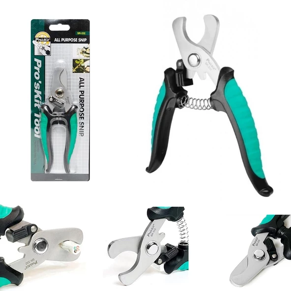 ÇOK AMAÇLI SNİP MAKAS 165MM PROSKİT SR-332