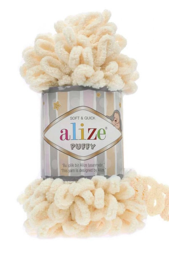 Alize Puffy El Örgü İpi Bal 742