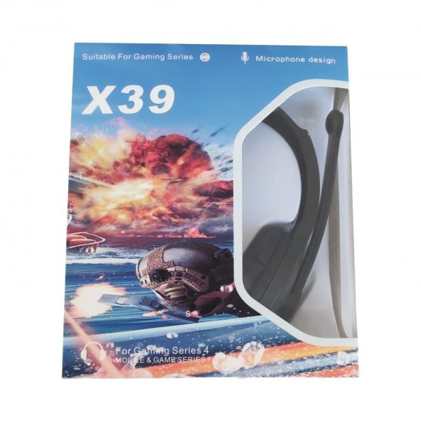 FİLONLİNE X39 MİKROFONLU KABLOLU KULAKÜSTÜ OYUNCU KULAKLIĞI - 4