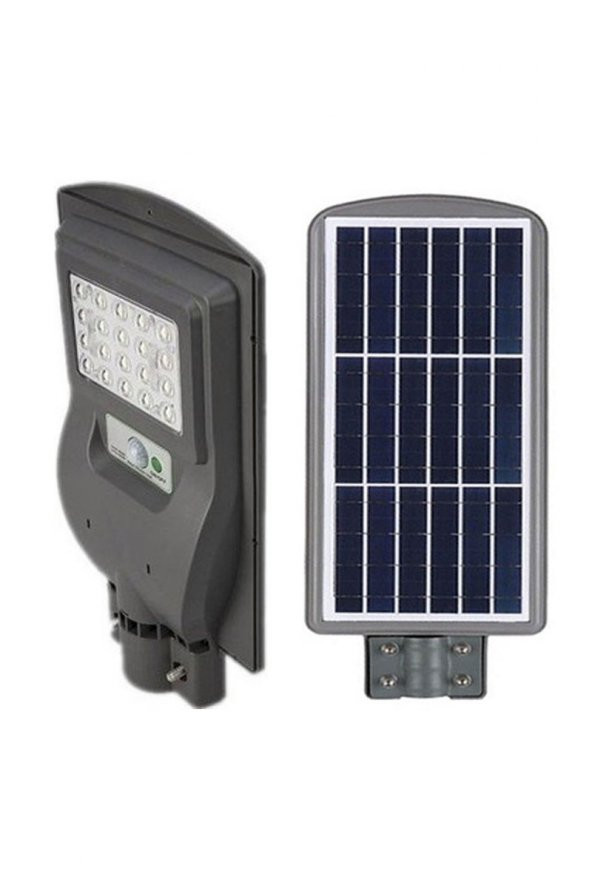 CATA CT-4690 SOLAR SOKAK ARMATÜRÜ 30W 500 LÜMEN 6400 KELVİN BEYAZ IŞIK 