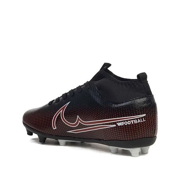 Albishoes Super Mercury Bilekli Boğazlı Çoraplı Halısaha Çim Dişli Krampon Futbol Ayakkabısı - 3