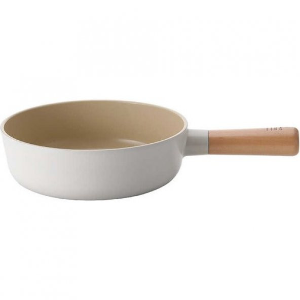 Neoflam Fika Alüminyum Döküm 9 Parça Cam Kapaklı Seramik Kaplama Tencere Tava Seti - 6