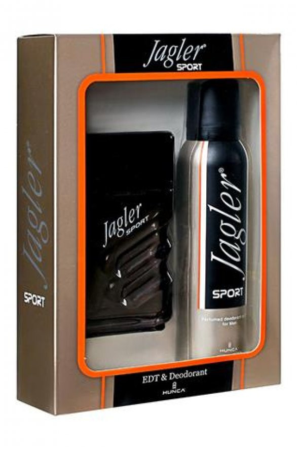 Jagler Edt 90 ML+Deo Erkek Sport x 3 Adet