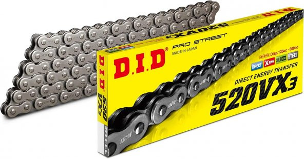 Did 520-104Vx3 2015-2022 Ducati Scrambler Icon Uyumlu Zincir Vx3 Xring Çelik