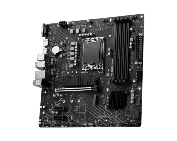 MSI PRO B760M-P DDR4 4800(OC) DDR4 HDMI DP M.2 ATX 1700p - 3